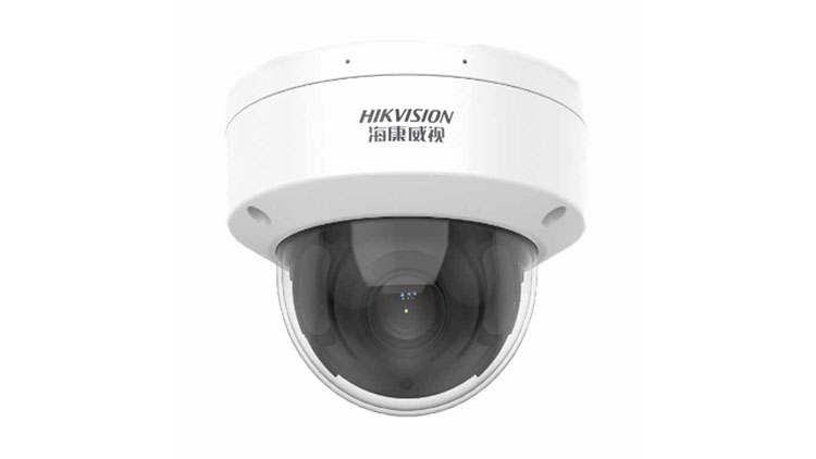 ?？低旽IKVISION智能變焦400萬超清室外網(wǎng)線供電人臉抓拍語音對講監(jiān)控攝像頭DS-2CD3746FWDA4/F-IZS